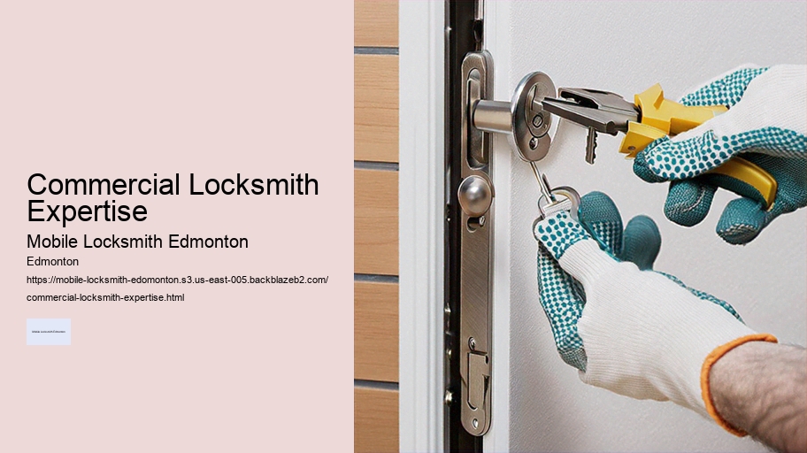 Commercial Locksmith Expertise